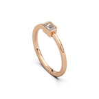 The Roma Diamond Ring - 14k Rose Gold