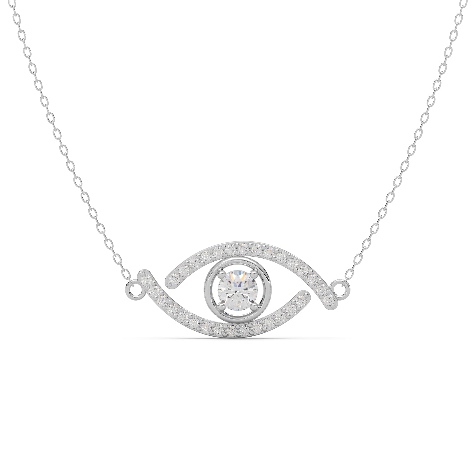Elyon Pendant 14k White