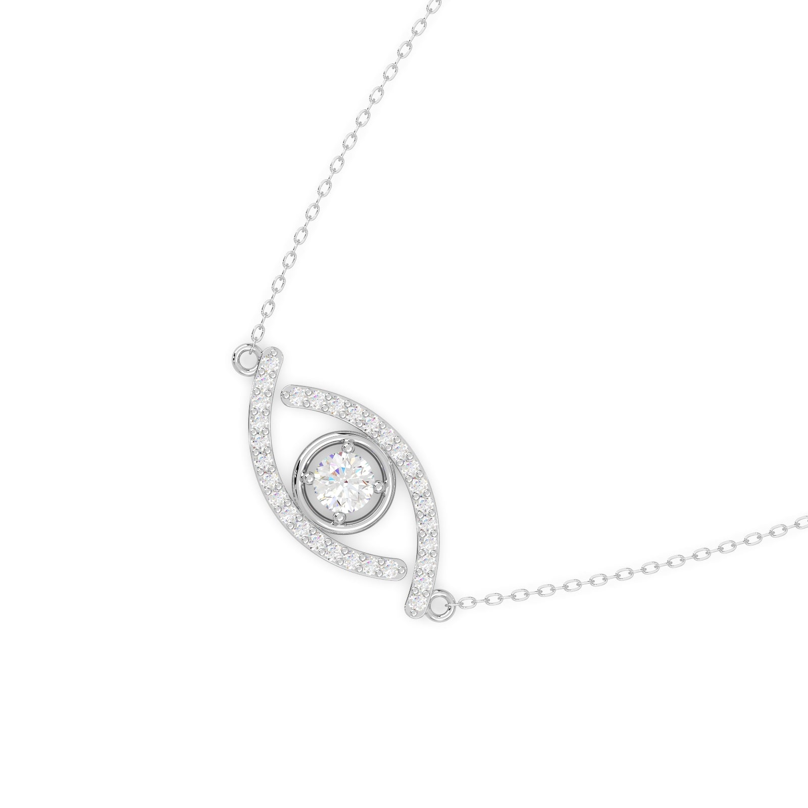 Elyon Pendant 14k White