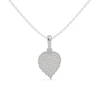 Fiona Pendant Silver White