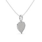 Fiona Pendant Silver White