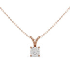 Aster Pendant 14k Rose