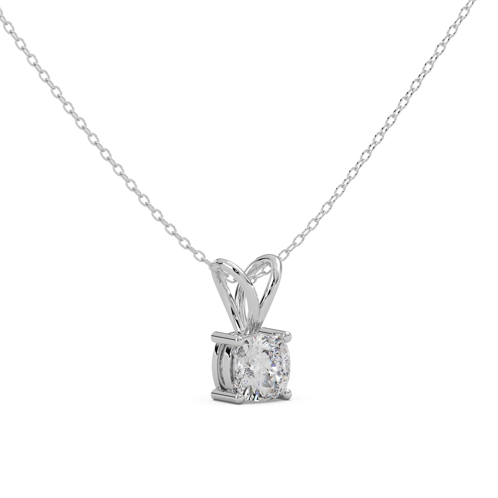 Aster Pendant 14k White