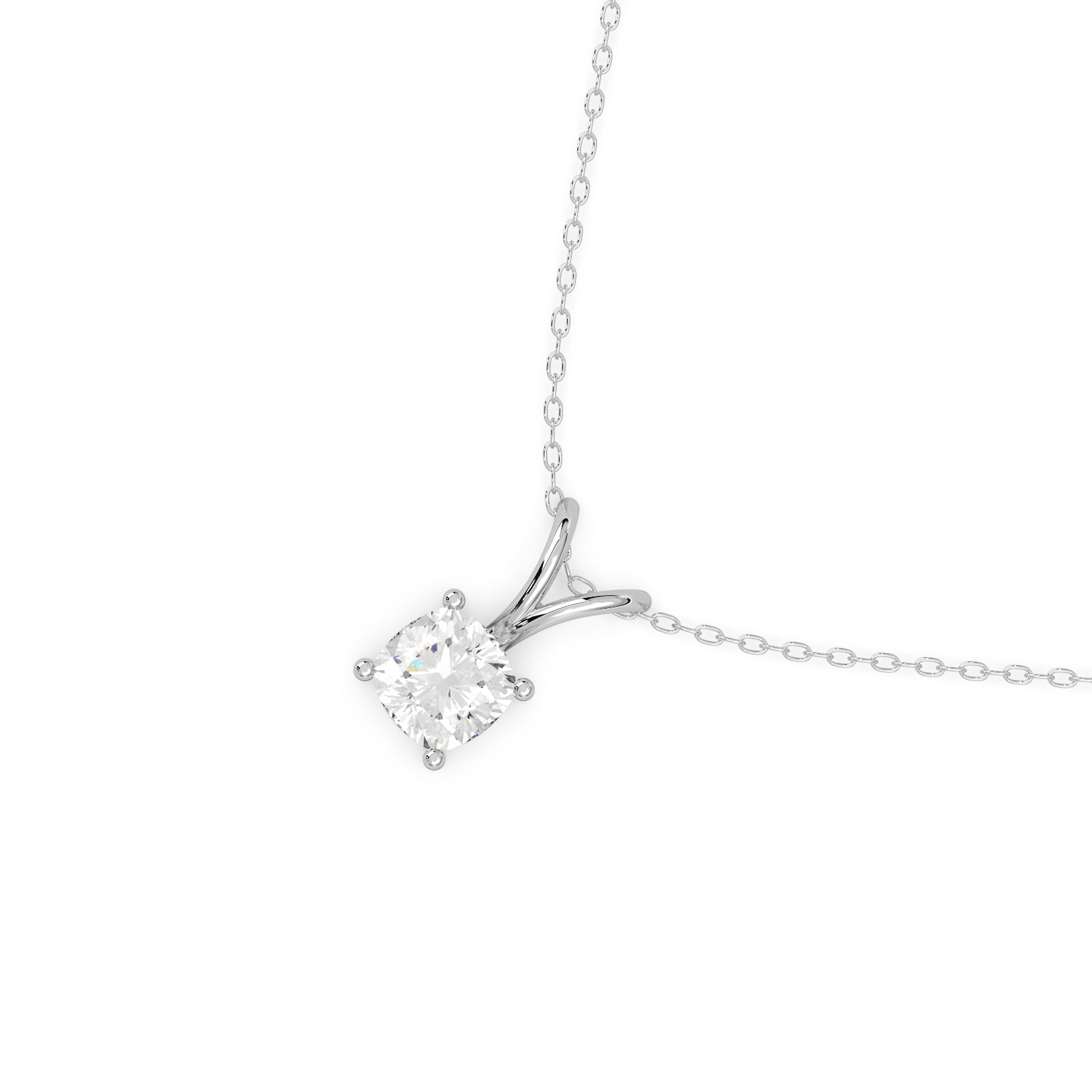 Aster Pendant 14k White