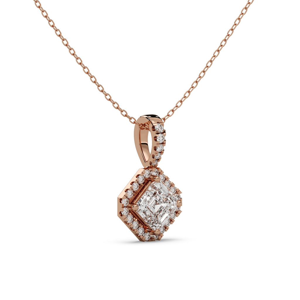 Monarch Pendant 14k Rosegold
