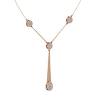 Seraphina Necklace Silver Rose