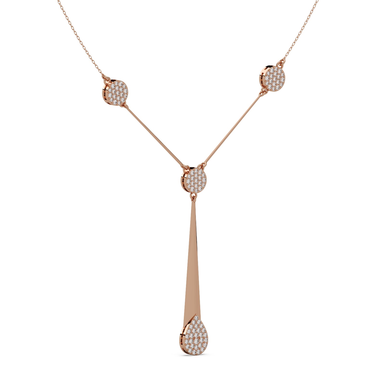 Seraphina Necklace 14k Rose