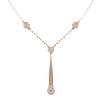 Seraphina Necklace Silver Rose