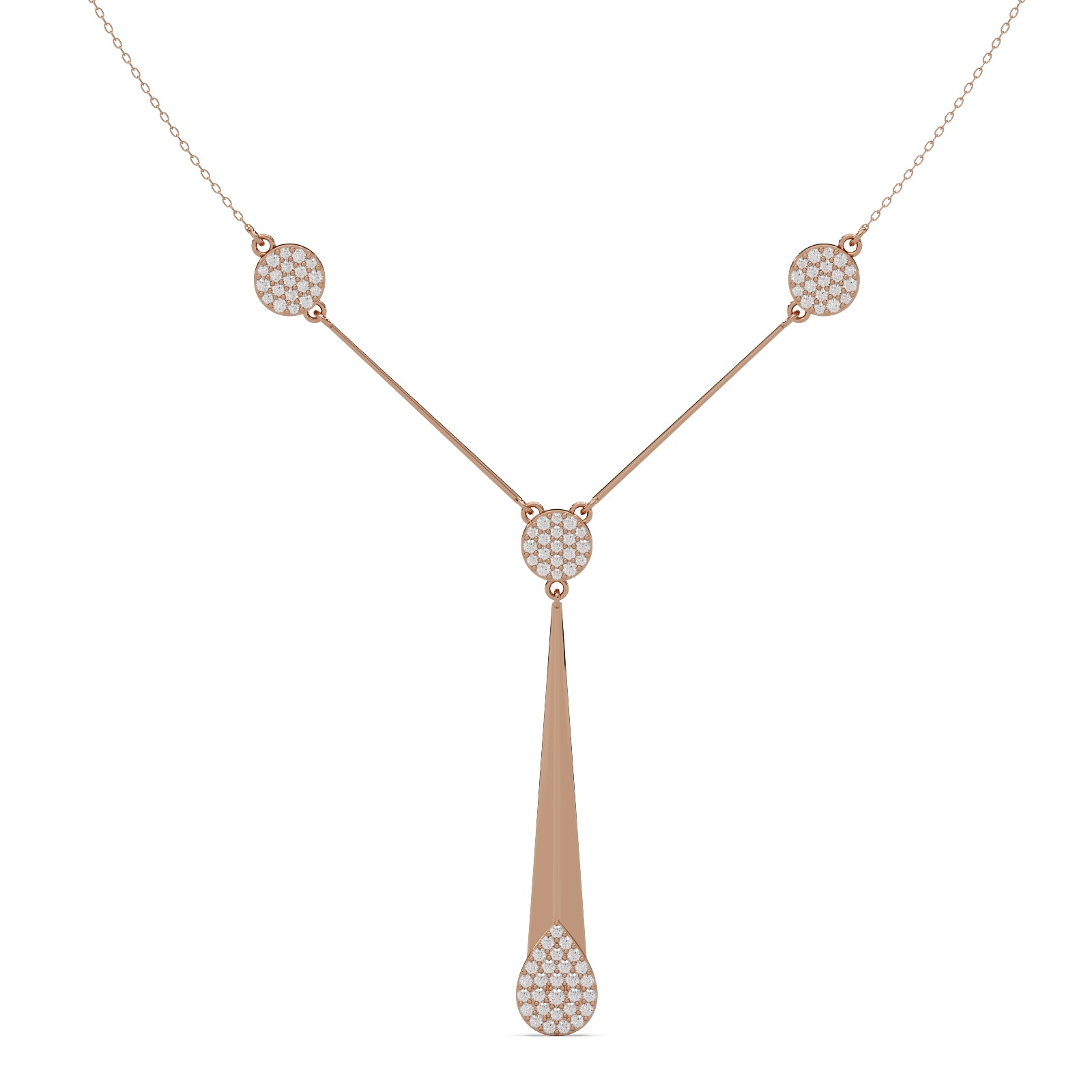 Seraphina Necklace 14k Rose