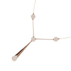 Seraphina Necklace Silver Rose
