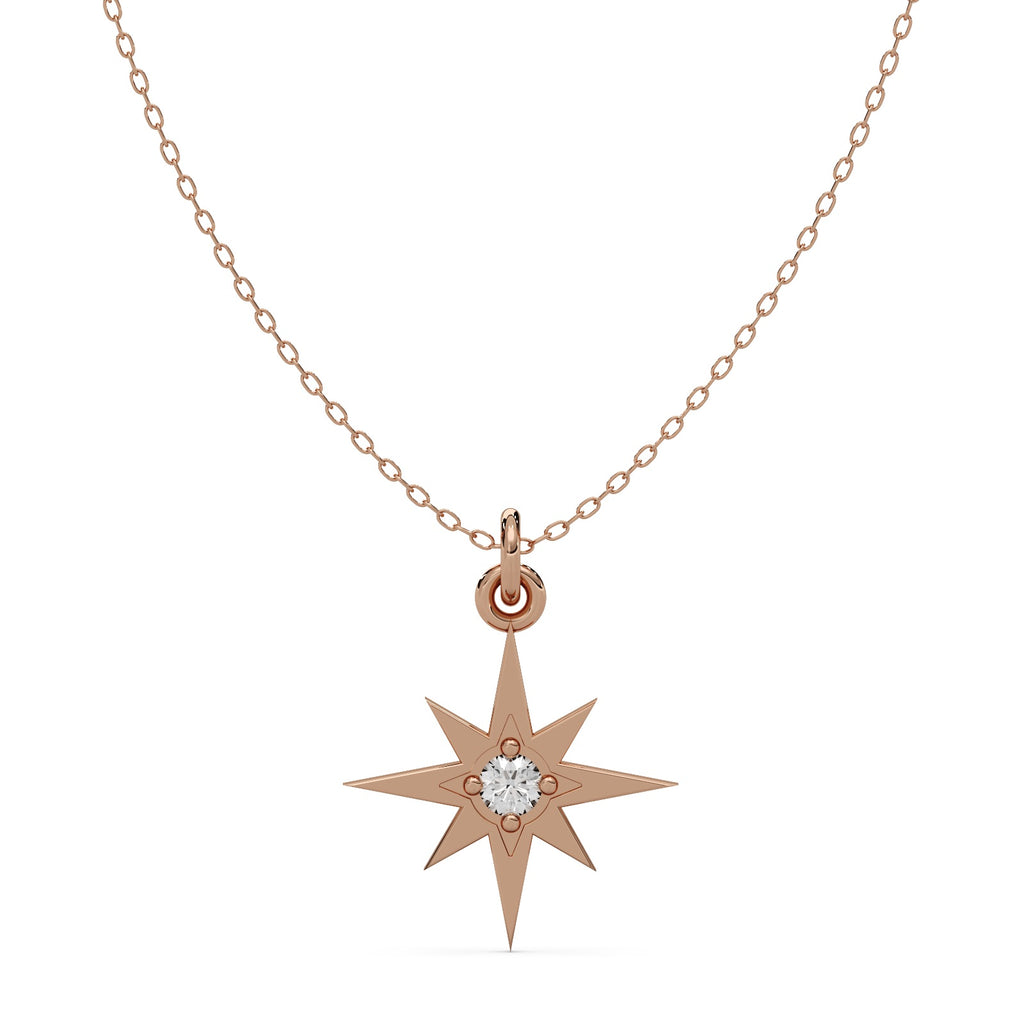 Polaris Pendant 14k Rose