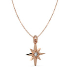 Polaris Pendant 14k Rose