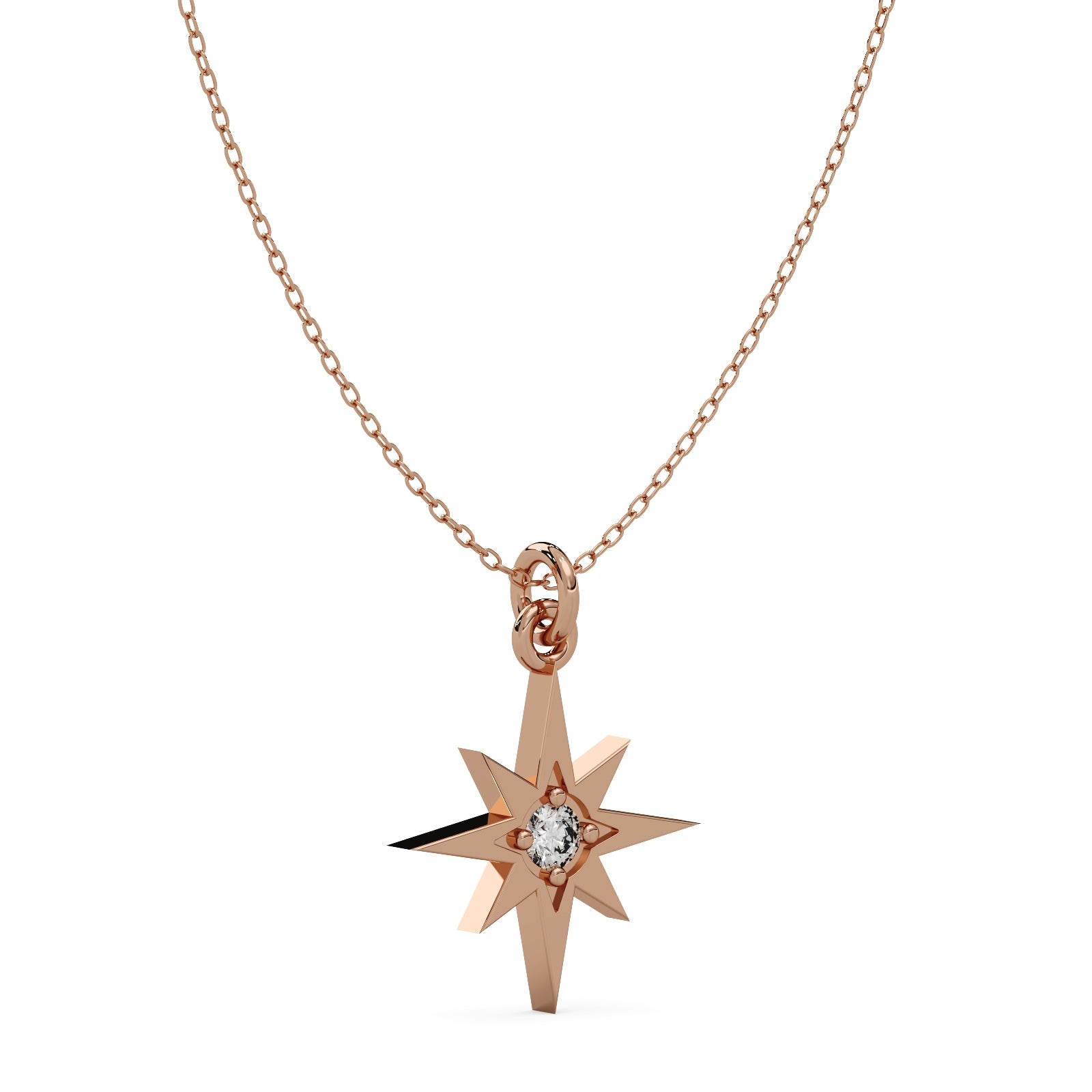 Polaris Pendant 14k Rose