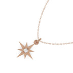 Polaris Pendant 14k Rose