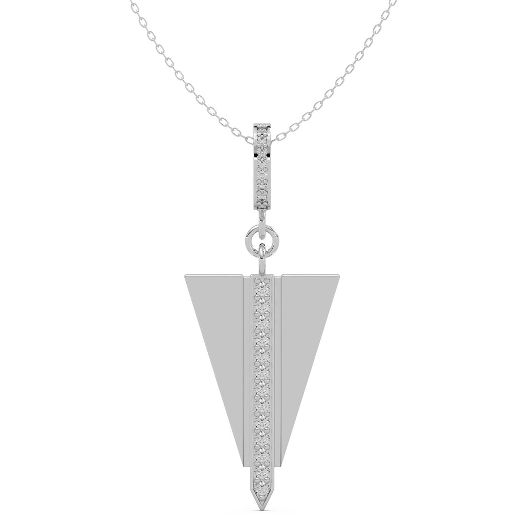 Lynx Pendant 18k White