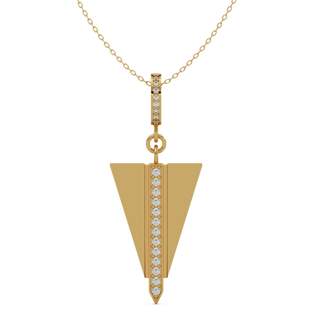 Lynx Pendant Silver Gold