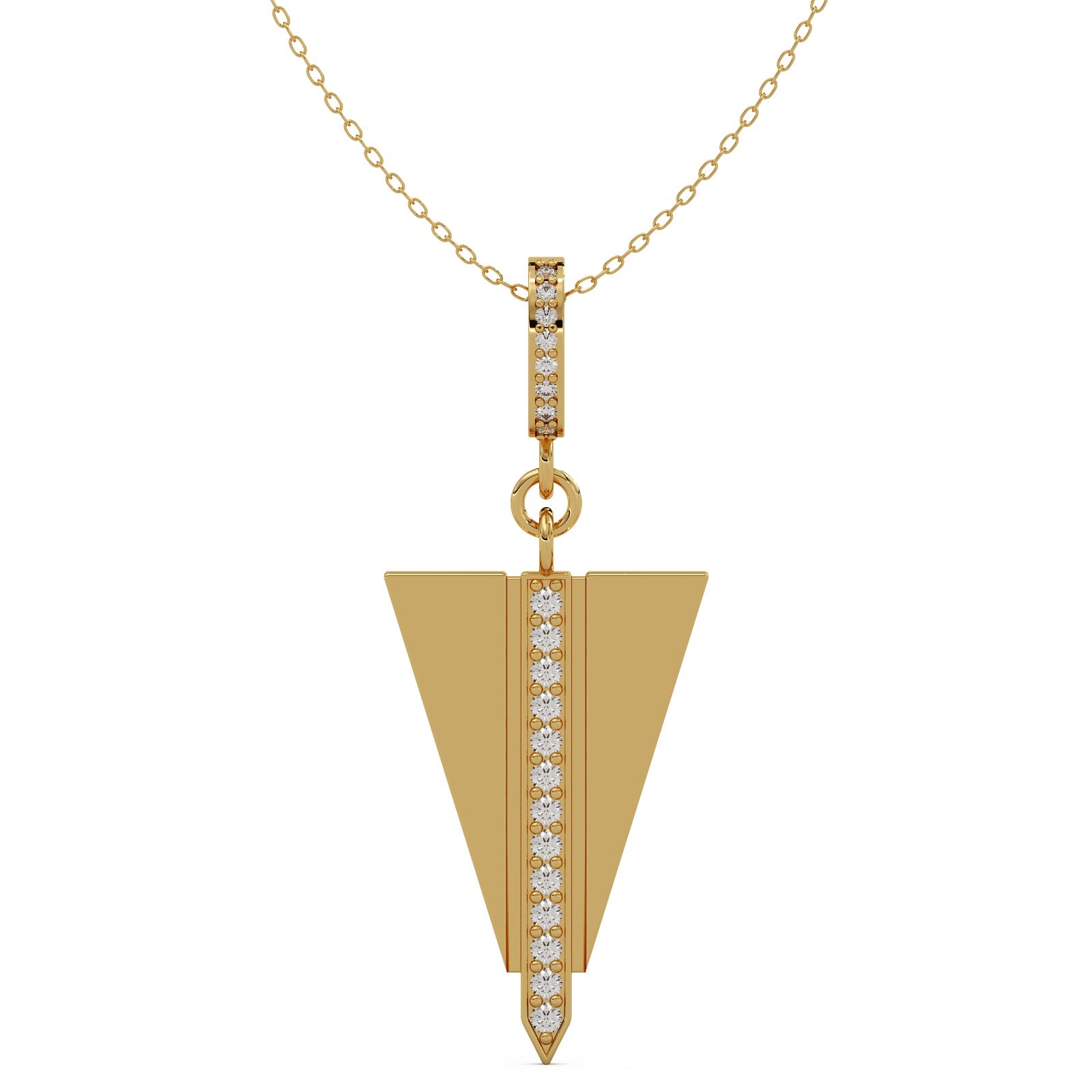 Lynx Pendant Silver Gold