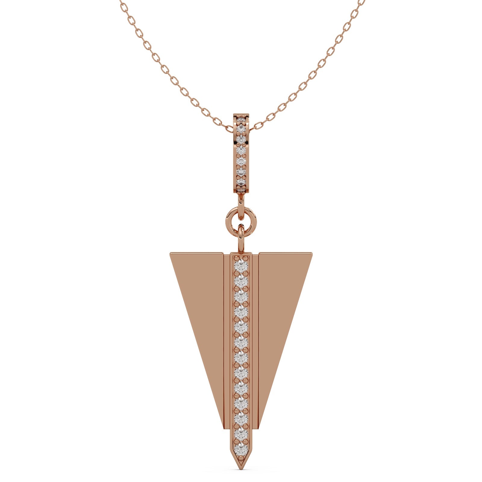 Lynx Pendant 14k Rosegold