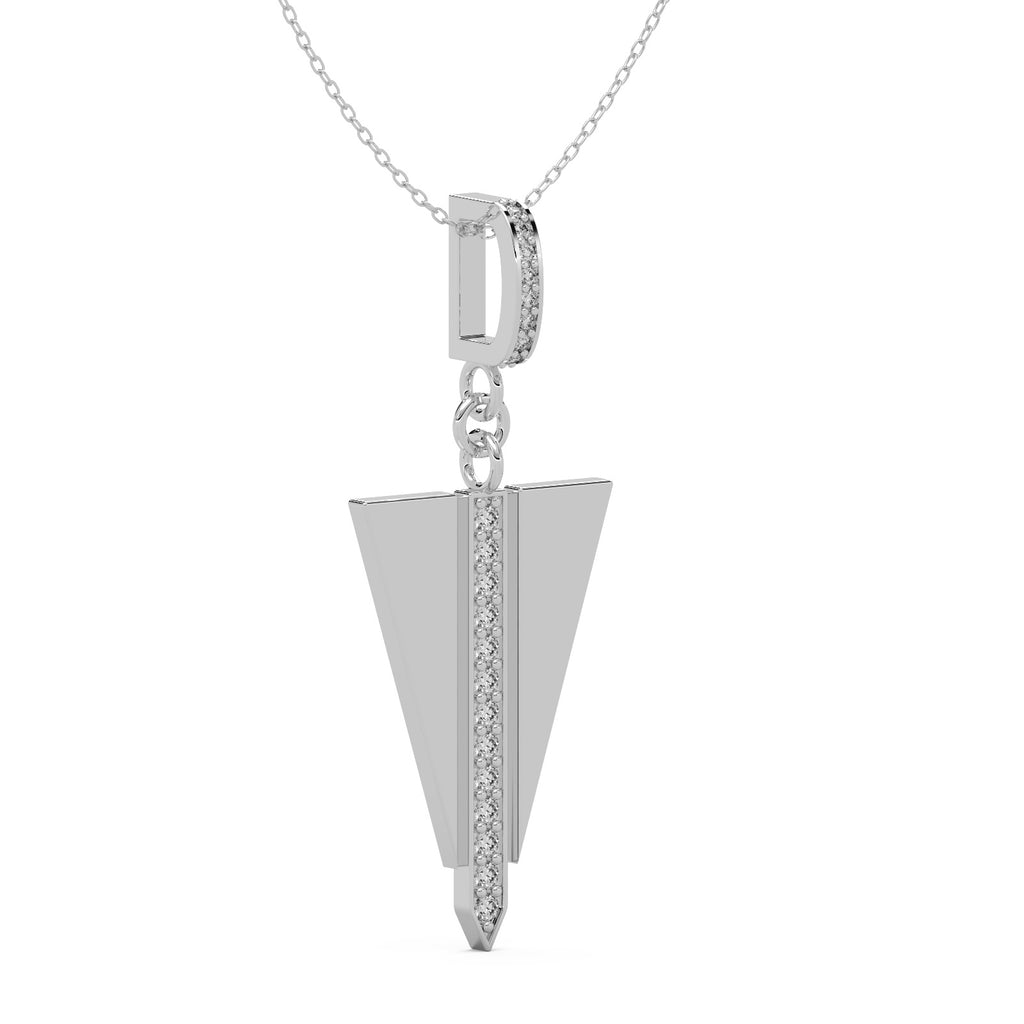 Lynx Pendant 18k White