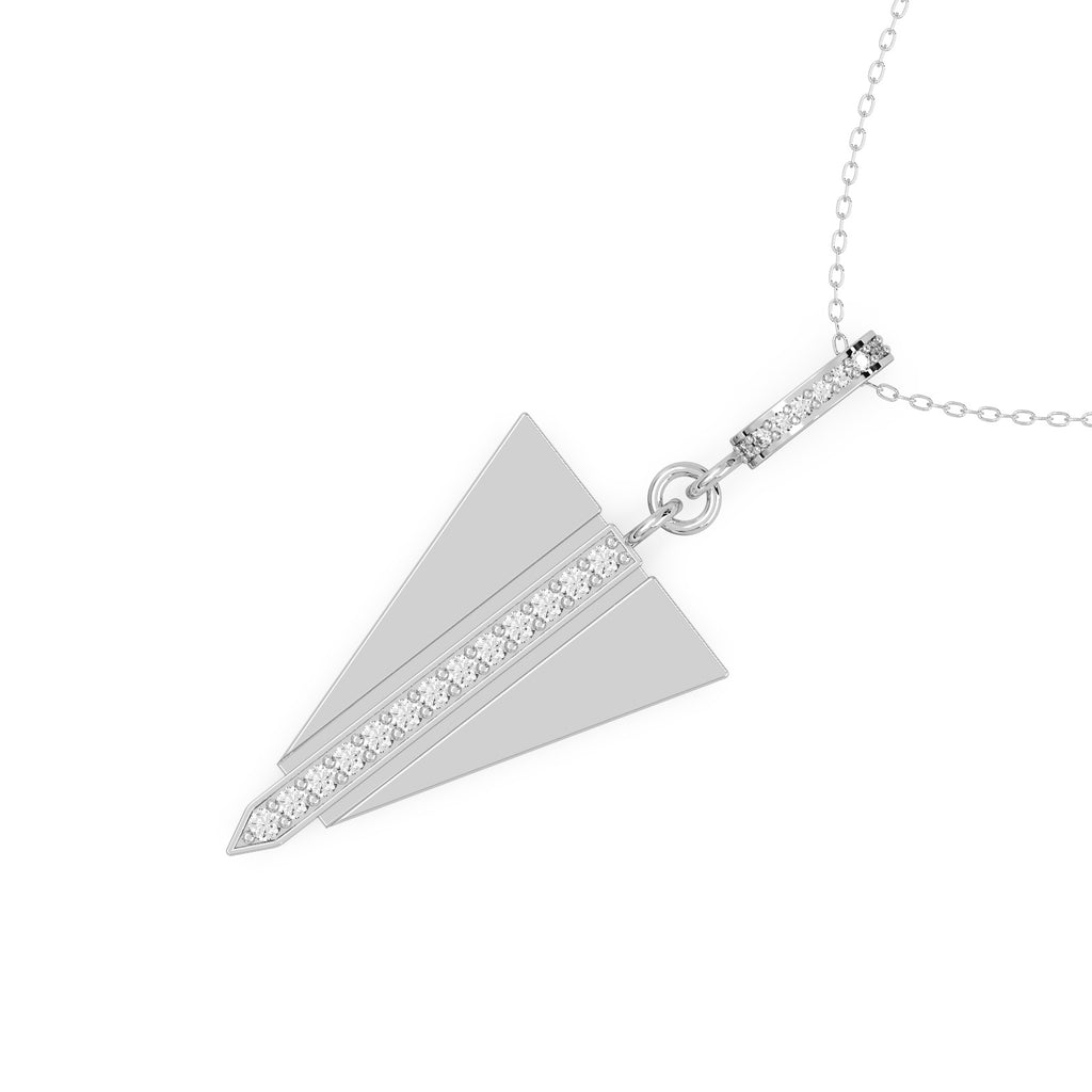 Lynx Pendant 18k White