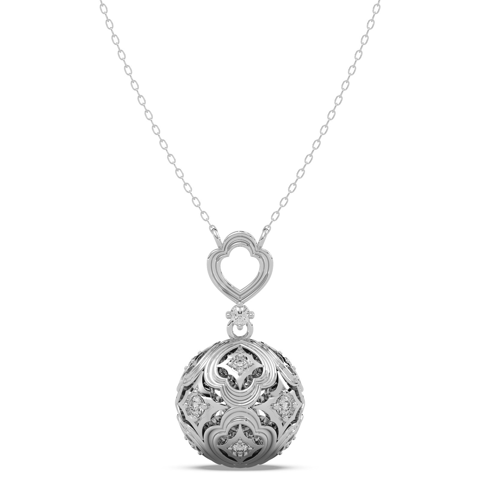 Amara Pendant 14k White