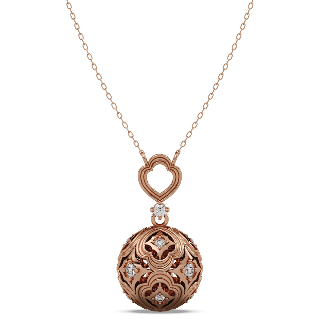 Amara Pendant 14k Rose