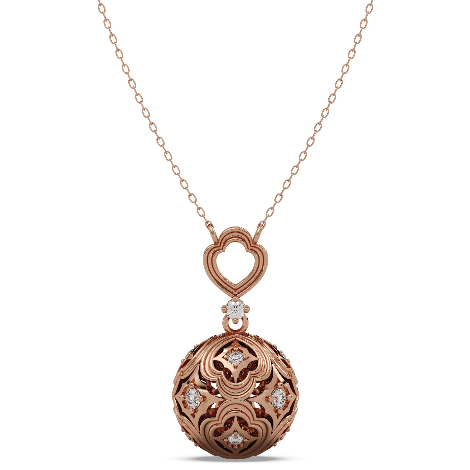 Amara Pendant 14k Rose