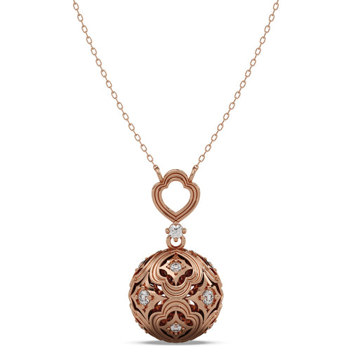 Amara Pendant 14k Rose
