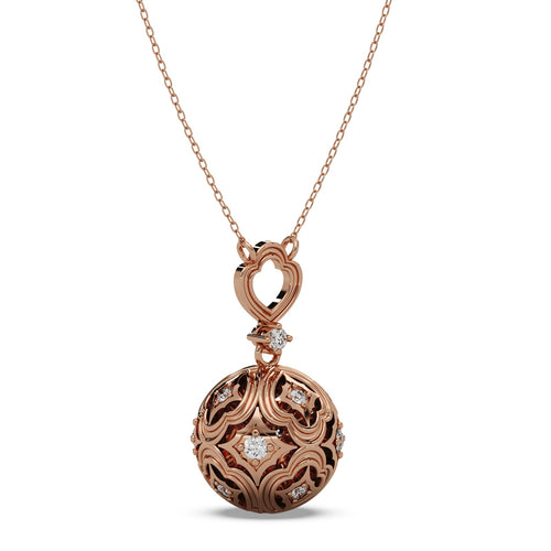 Amara Pendant 14k Rose