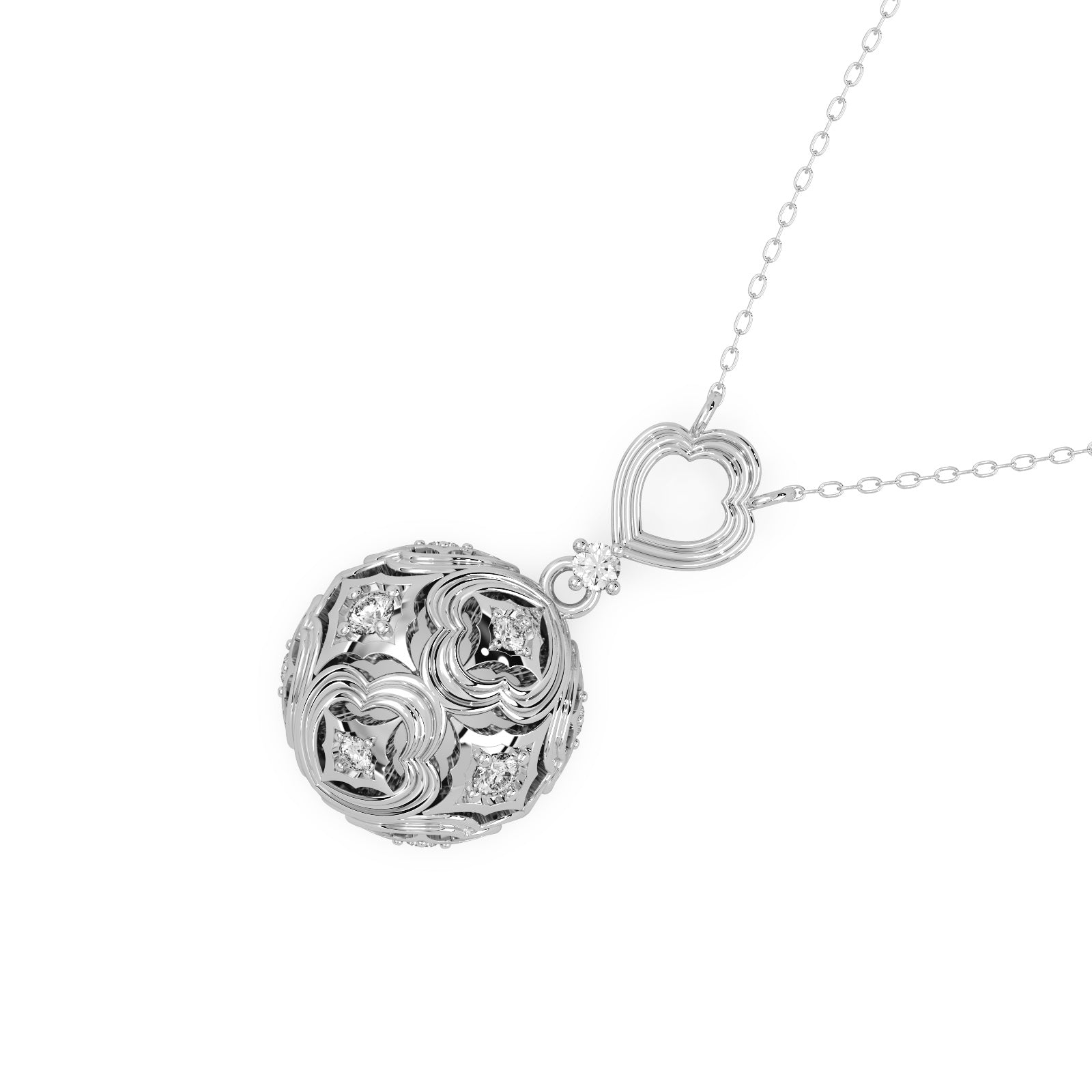 Amara Pendant 14k White