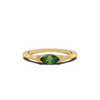 The Sage Diamond Ring - Sterling Silver (Gold)