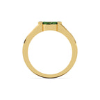 The Sage Diamond Ring - Sterling Silver (Gold)