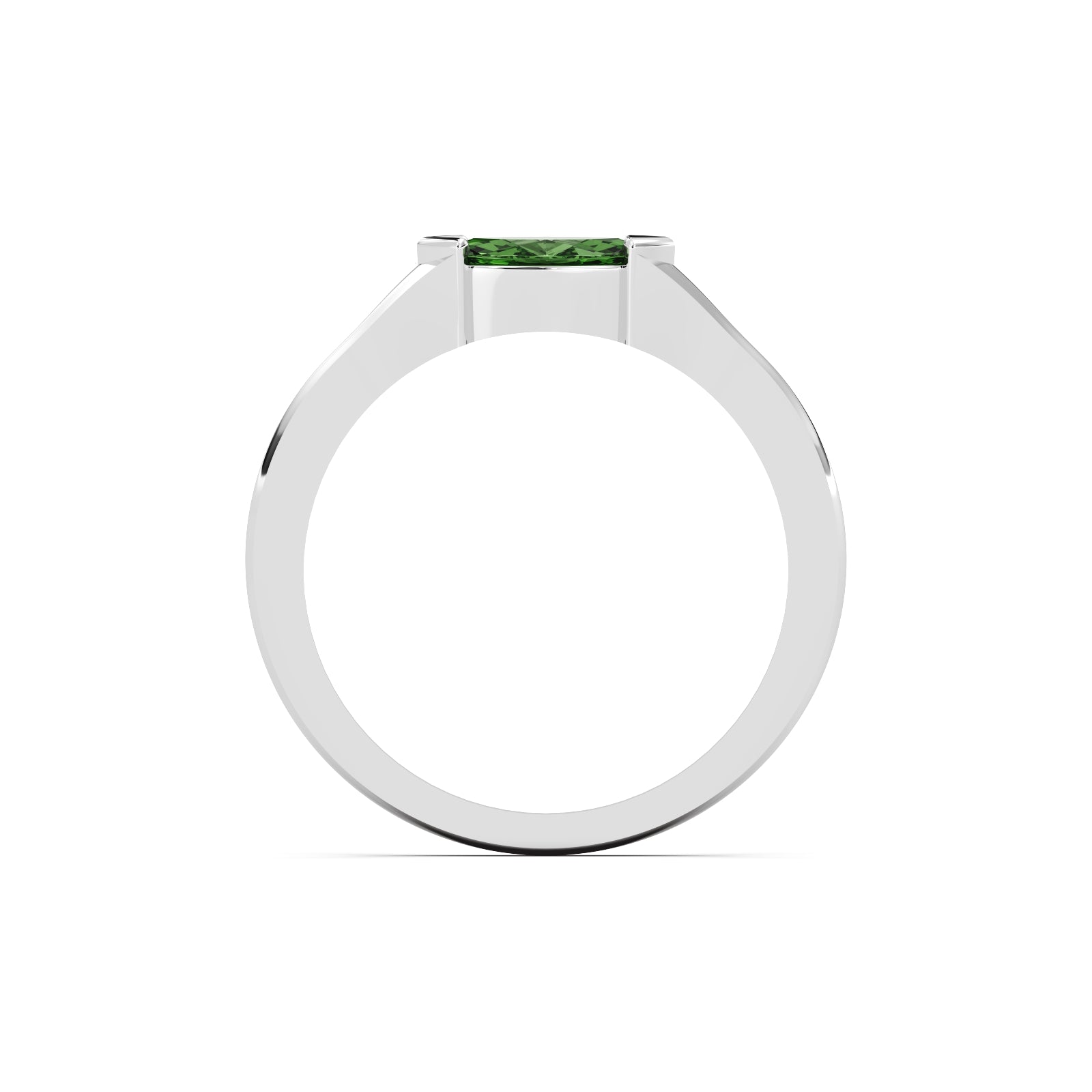 The Sage Diamond Ring - Sterling Silver (White)