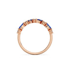 Starry Night Ring Silver Rosegold