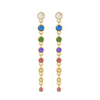 Prism Earrings 14k Gold