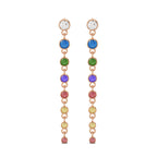 Prism Earrings 14k Rosegold