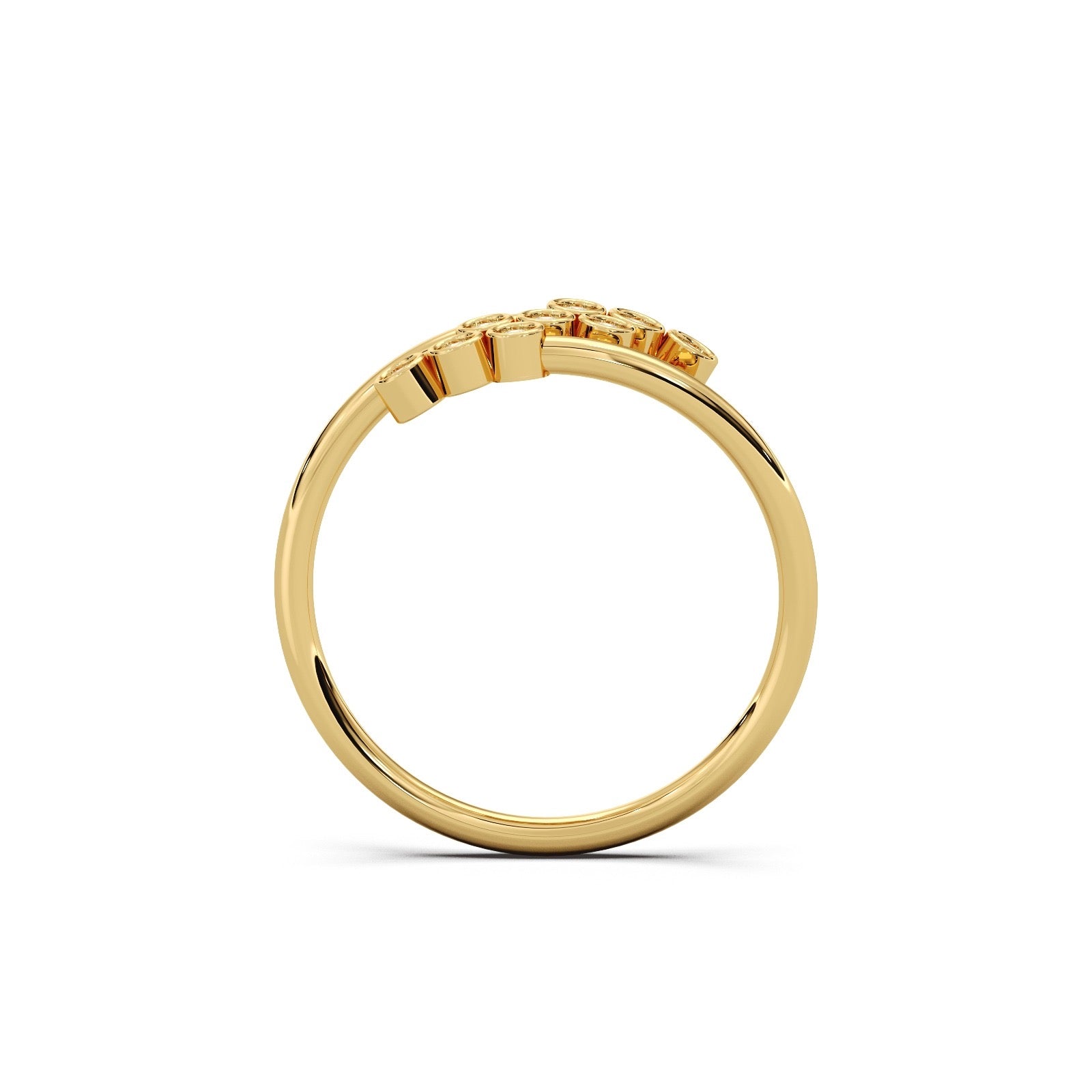 Diamond Wrap Ring 14k Gold