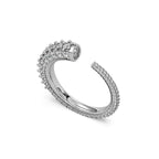 Zephyr Ring Silver White
