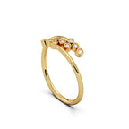 Diamond Wrap Ring 14k Gold