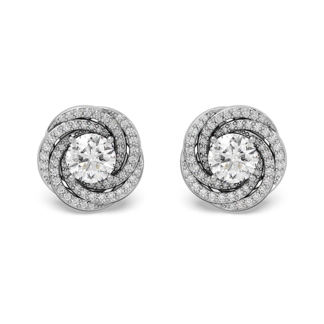 Stardust Studs 14k White