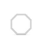 The Octagon Silver White