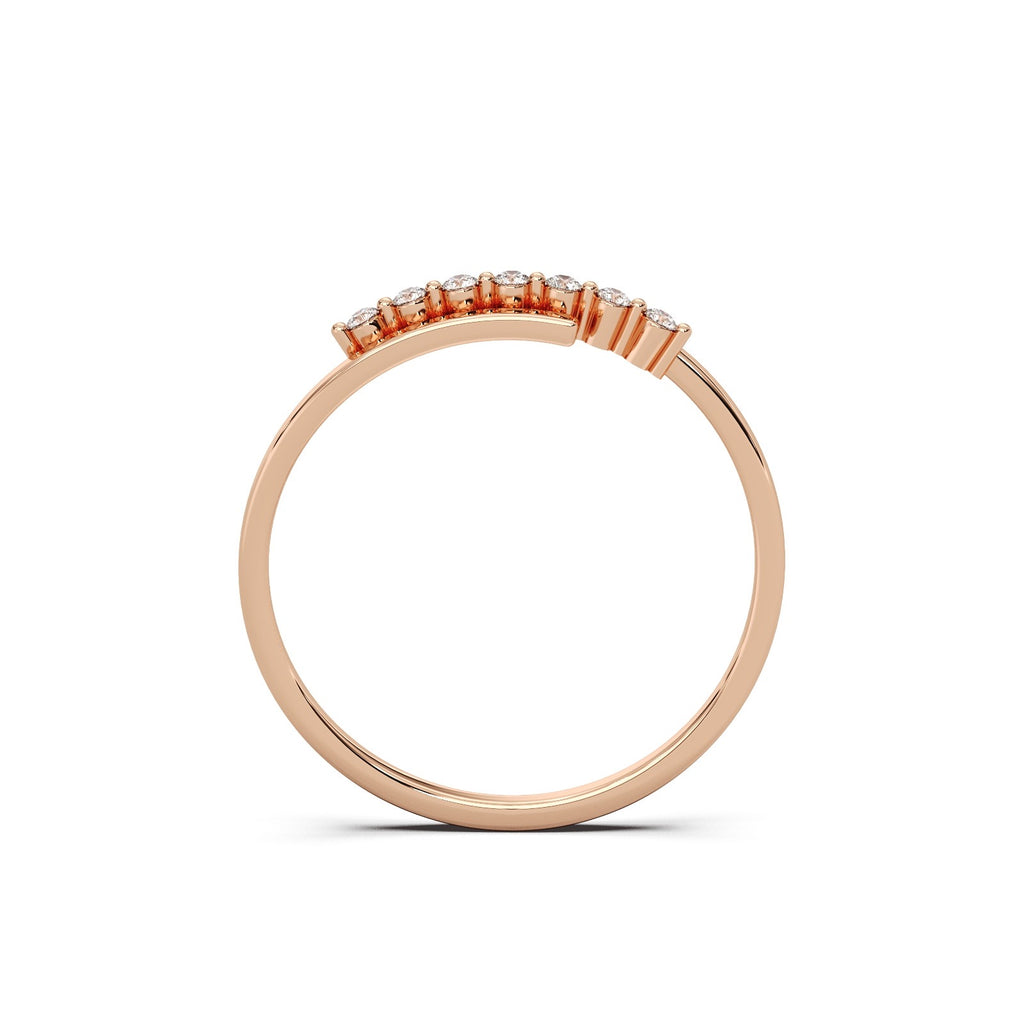 Cascadia Ring Silver Rosegold