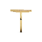 Nova Twin Ring Silver Gold