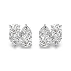 Artemis Studs 14k White