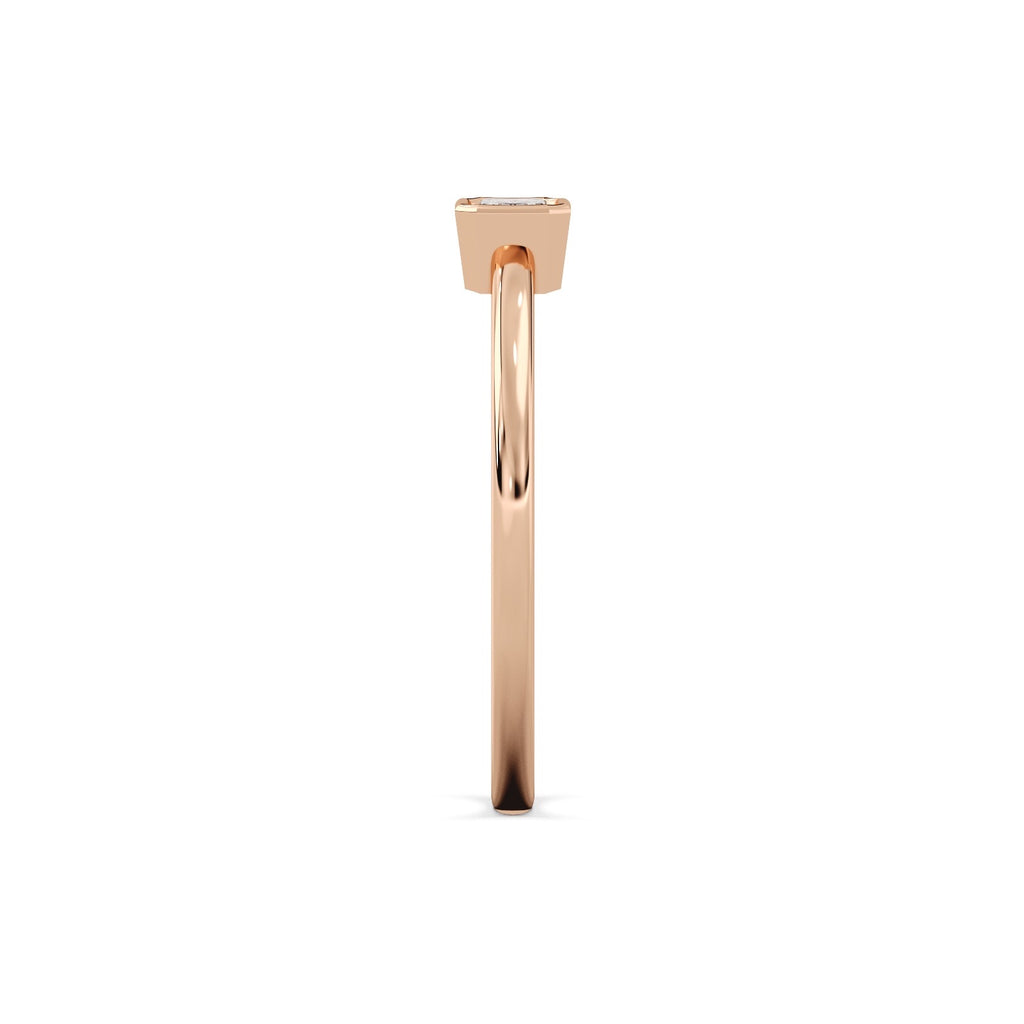The Roma Diamond Ring - 14k Rose Gold