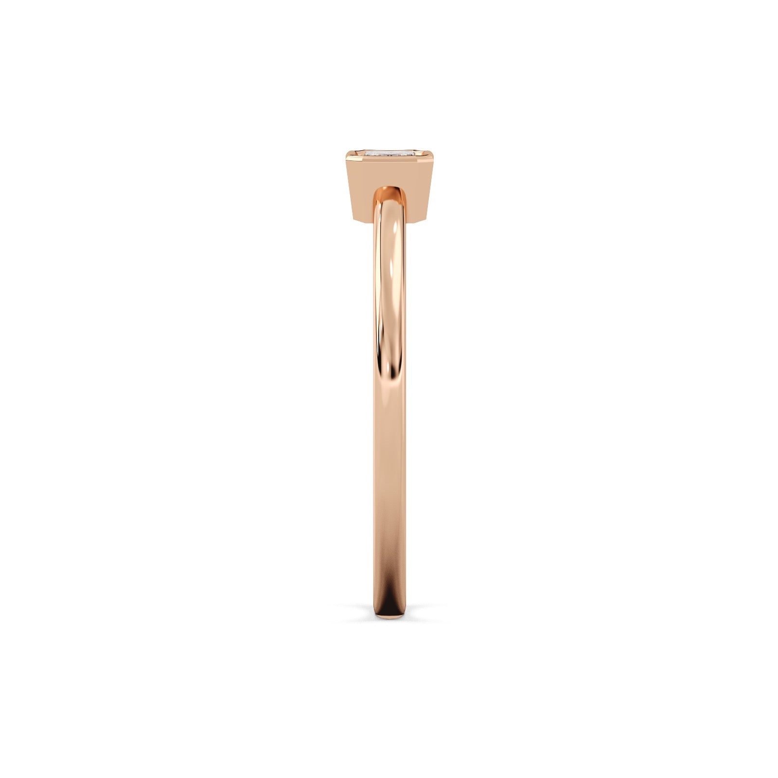 The Roma Diamond Ring - 14k Rose Gold
