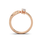 The Orbit Ring Silver Rosegold