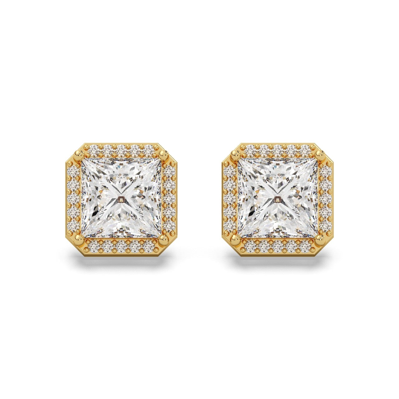 Monarch Studs 14k Gold