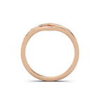 Vera Diamond Ring - Sterling Silver (Rosegold)