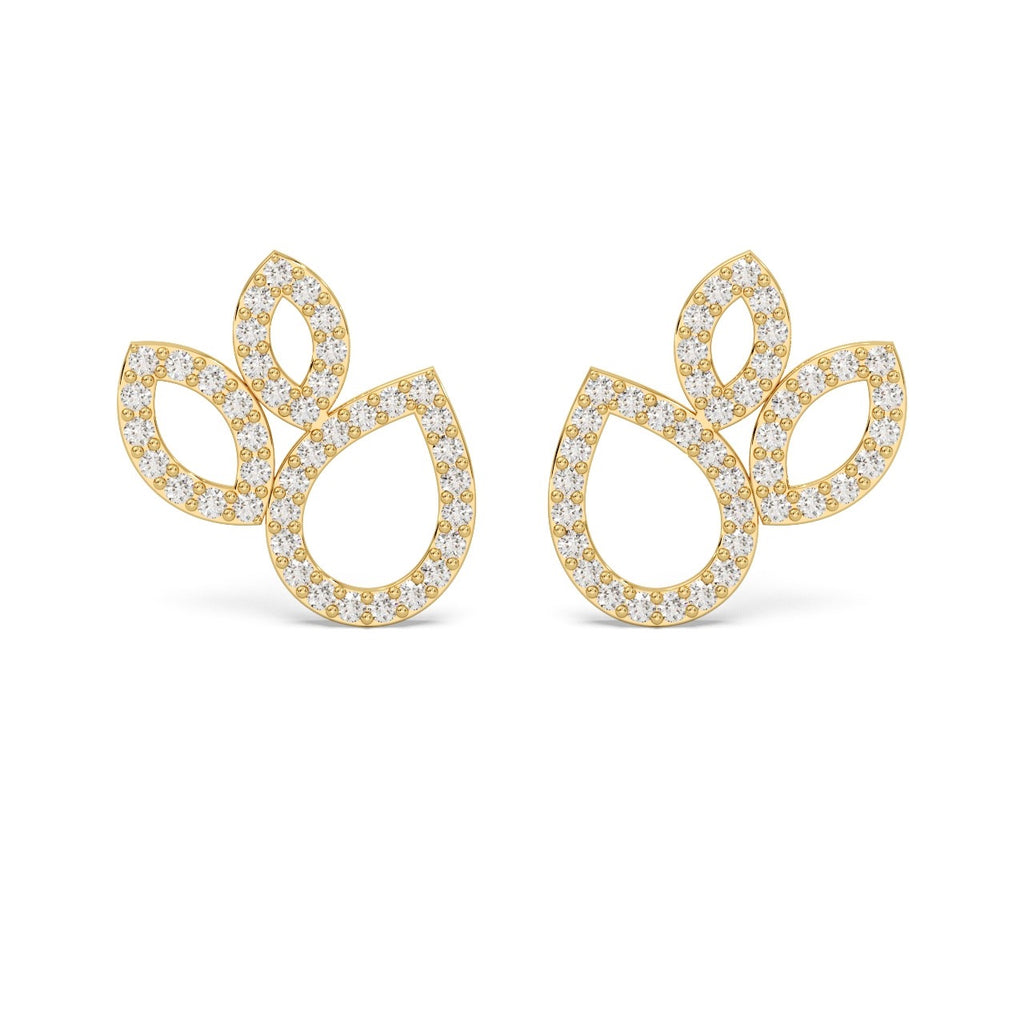 Dewdrop Studs 14k Gold